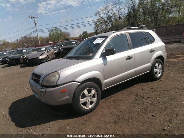 2006 HYUNDAI TUCSON GL VIN: KM8JM12B26U434656