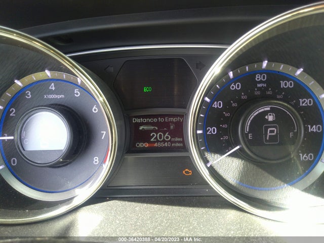 2013 HYUNDAI SONATA GLS PZEV VIN: 5NPEB4AC4DH693454