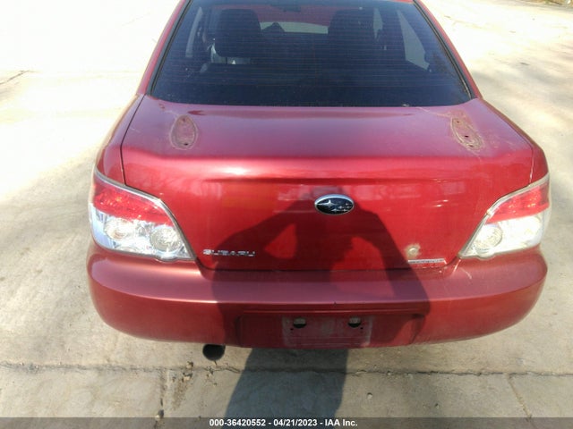 2007 SUBARU IMPREZA SEDAN I VIN: JF1GD61697G507933