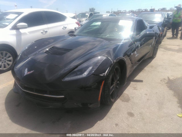 Chevrolet Corvette Stingray Z51 3lt 2014 1G1YM2D72E5120931 Image 2
