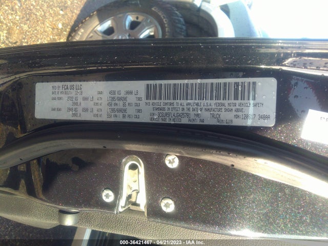 3C6UR5FL4JG425781 RAM 2500 Laramie