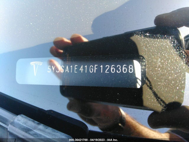 Tesla Model S 90d/p90d/p100d/p85d 2016 5YJSA1E41GF126368 Image 11