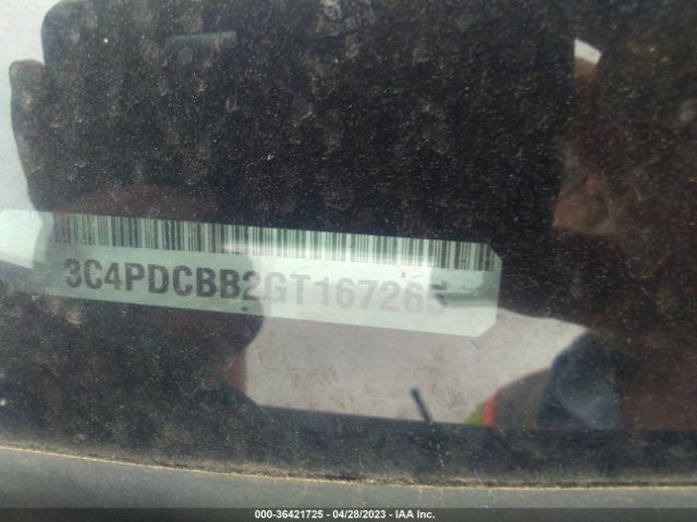 3C4PDCBB2GT167265 Dodge Journey Sxt