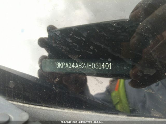 3KPA34AB2JE051401 KIA RIO EX