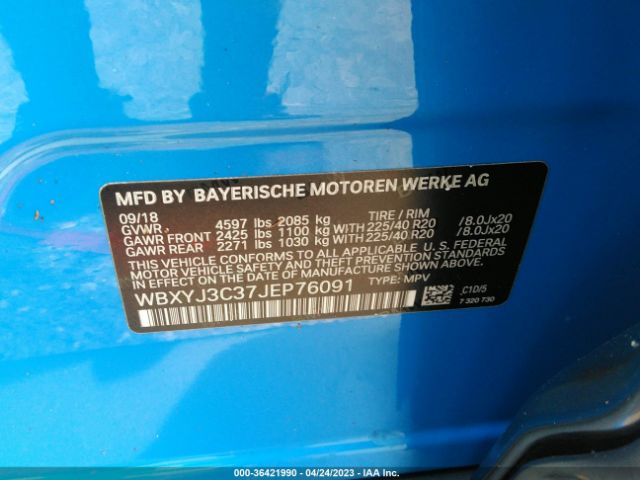 WBXYJ3C37JEP76091 BMW X2 Sdrive28i