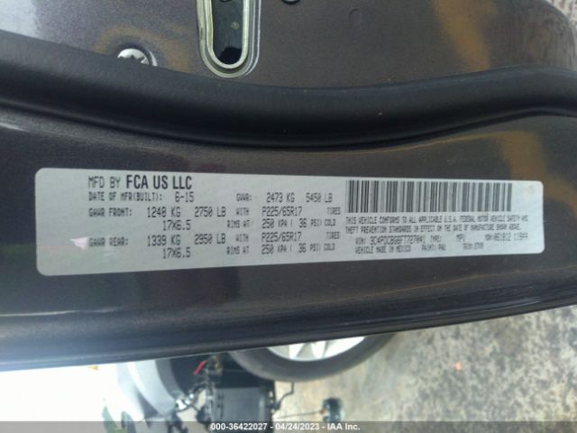 3C4PDCBG6FT727041 Dodge Journey Sxt