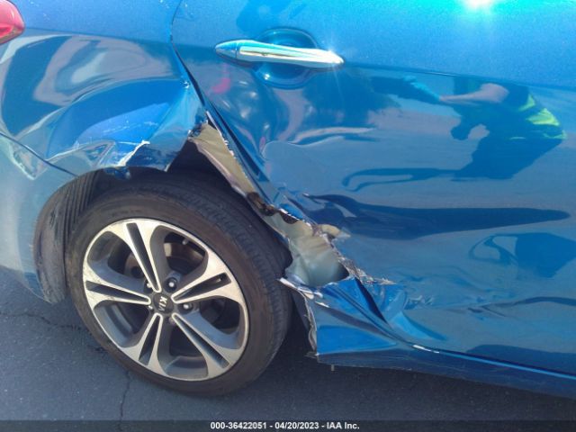 KNAFZ4A86F5323649 KIA FORTE EX