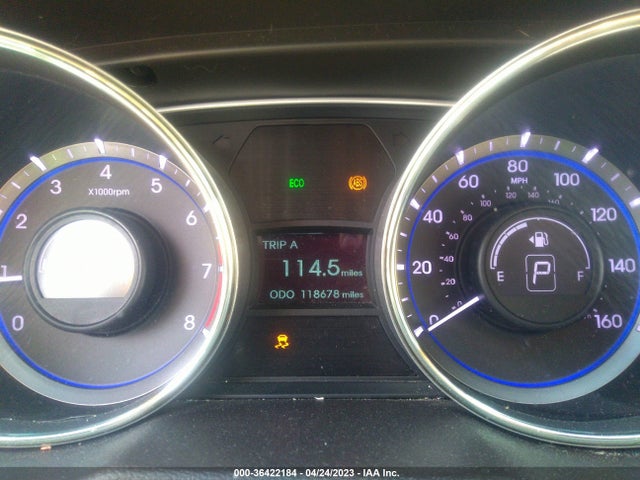 2013 HYUNDAI SONATA LIMITED PZEV VIN: 5NPEC4AC1DH630437