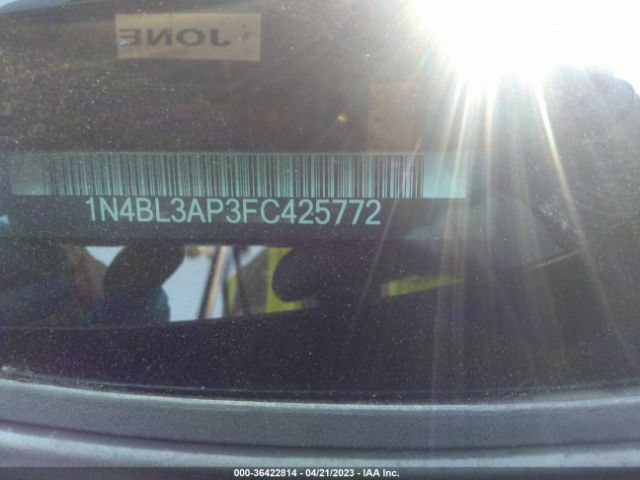 1N4BL3AP3FC425772 Nissan Altima 3.5 Sl