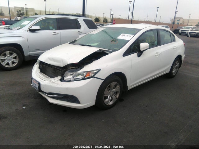 Honda Civic Sedan Lx 2015 2HGFB2F58FH553939 Image 2