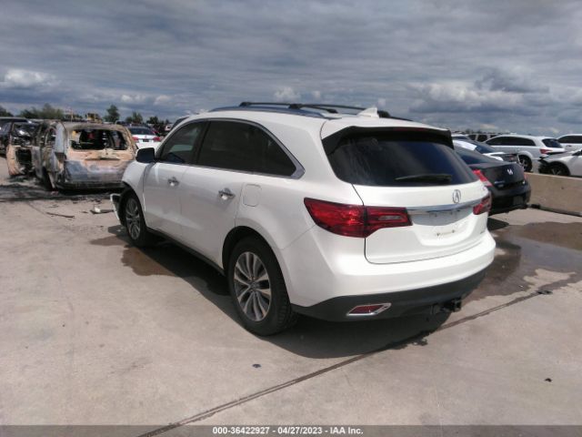 5FRYD4H47FB011432 Acura Mdx Tech Pkg