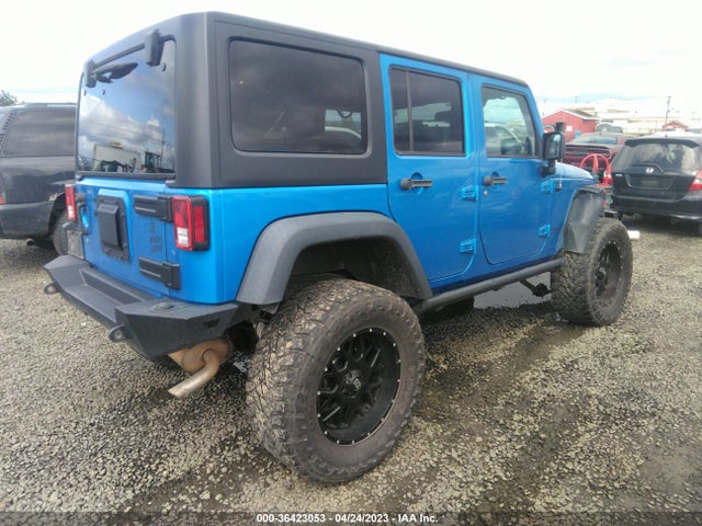 2014 JEEP WRANGLER UNLIMITED WILLYS WHEELER VIN: 1C4BJWDG9EL307320