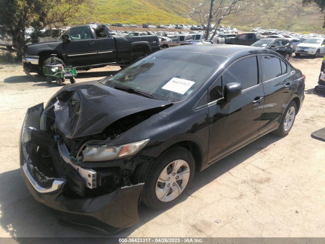 Honda Civic Sedan Lx 2014 19XFB2F52EE231225 Image 2