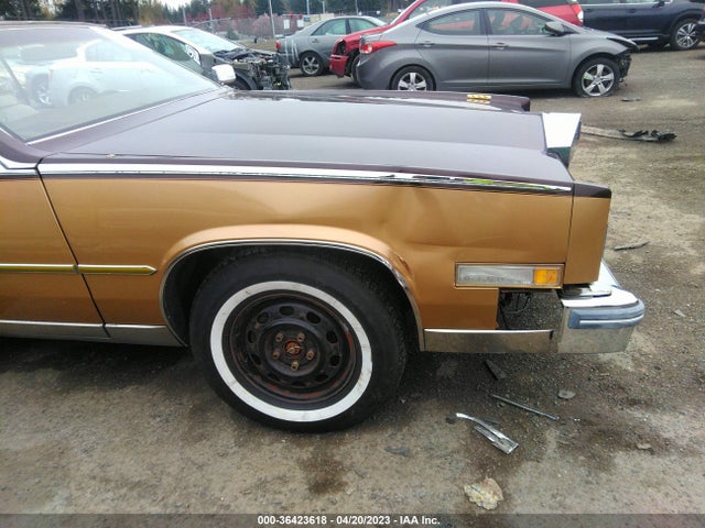 1981 CADILLAC ELDORADO VIN: 1G6AL5796BE641126