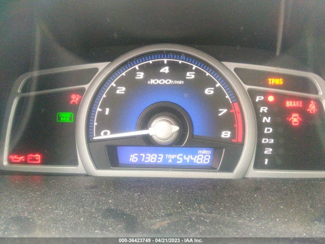 2008 HONDA CIVIC CPE EX VIN: 2HGFG12838H521866