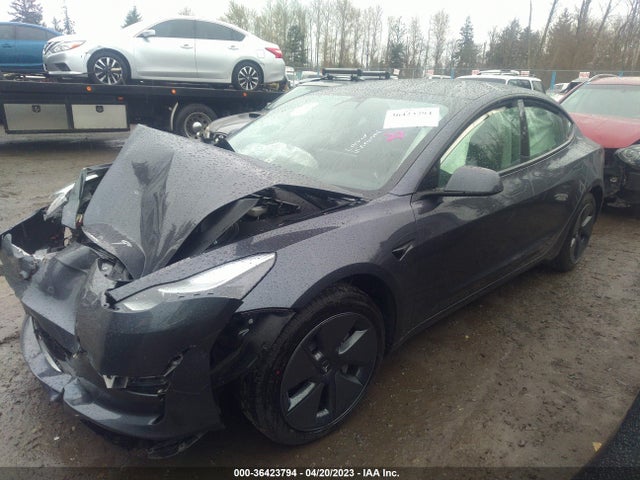 Tesla Model 3 Long Range 2022 5YJ3E1EB7NF239553 Image 2