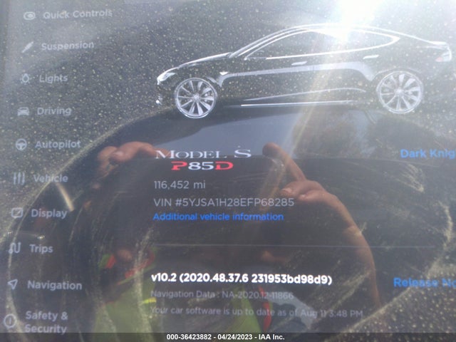 Tesla Model S P85d 2014 5YJSA1H28EFP68285 Image 7
