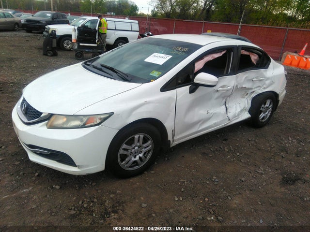 Honda Civic Sedan Lx 2014 19XFB2F58EE213506 Image 2