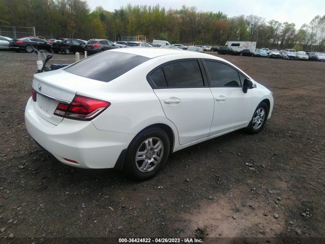 Honda Civic Sedan Lx 2014 19XFB2F58EE213506 Image 4