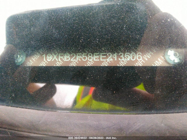 Honda Civic Sedan Lx 2014 19XFB2F58EE213506 Image 9