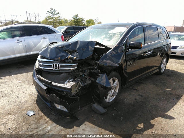 2011 HONDA ODYSSEY TOURING VIN: 5FNRL5H94BB058809