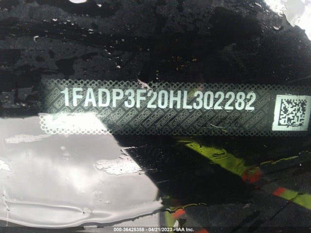 Ford FOCUS SE 2017 1FADP3F20HL302282 Image 9