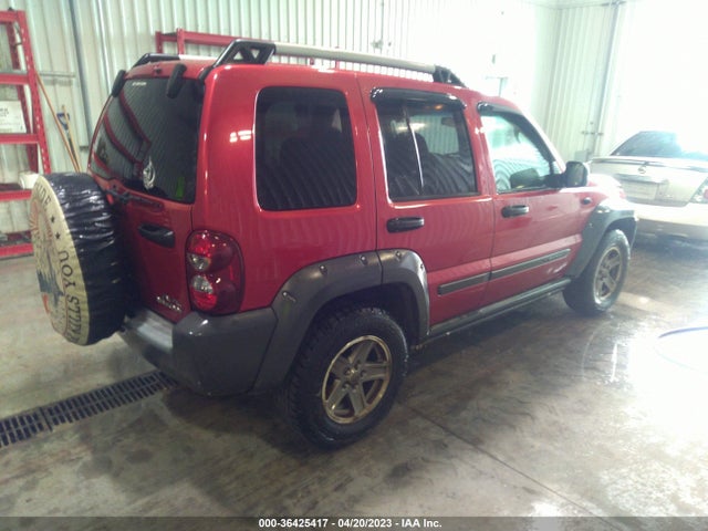 2006 JEEP LIBERTY RENEGADE VIN: 1J4GL38K56W191380