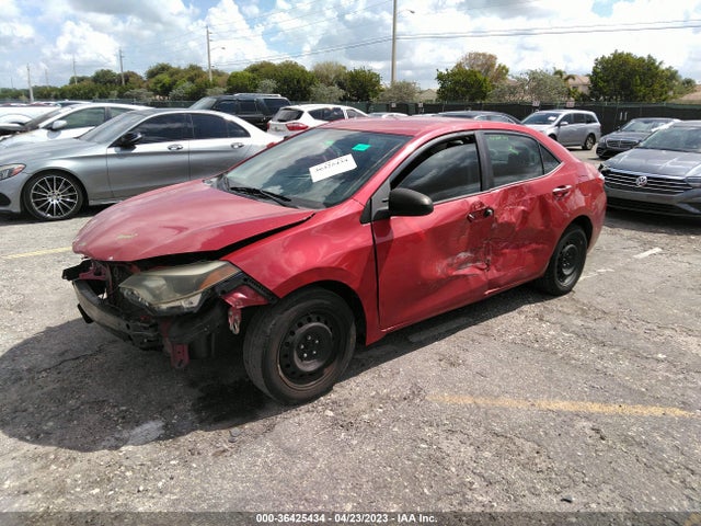 2015 TOYOTA COROLLA L/LE/S/S PLUS/LE PLUS VIN: 2T1BURHE1FC382877