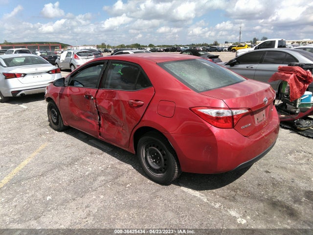 2015 TOYOTA COROLLA L/LE/S/S PLUS/LE PLUS VIN: 2T1BURHE1FC382877