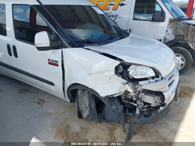2015 RAM PROMASTER CITY CARGO VAN TRADESMAN SLT VIN: ZFBERFBT7F6A05505