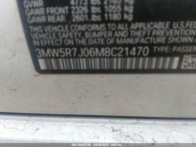 3MW5R7J06M8C21470 BMW 3 Series 330i Xdrive