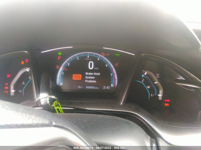2019 HONDA CIVIC HATCHBACK EX VIN: SHHFK7H66KU419074