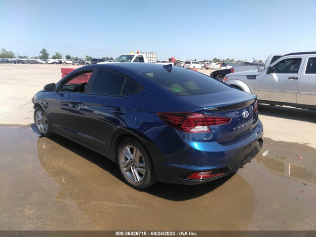 2019 HYUNDAI ELANTRA SEL VIN: 5NPD84LF9KH428866