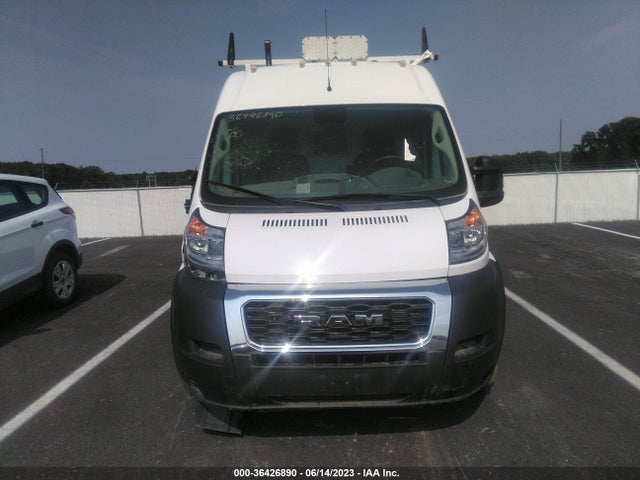 2021 RAM PROMASTER CARGO VAN VIN: 3C6LRVBG7ME530075