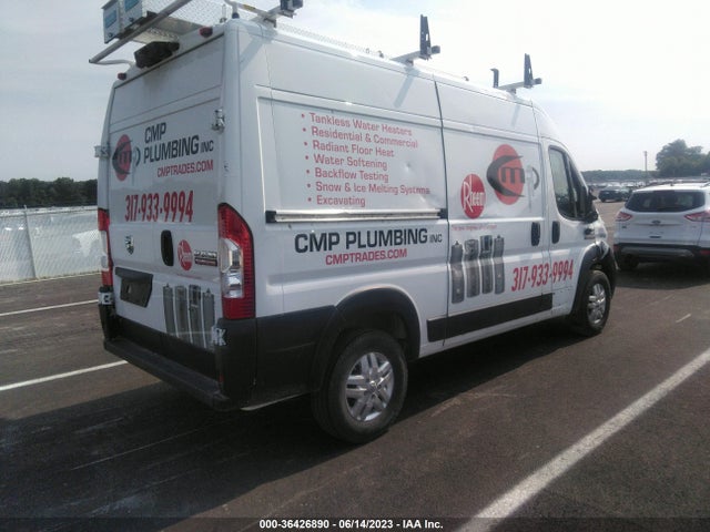 2021 RAM PROMASTER CARGO VAN VIN: 3C6LRVBG7ME530075