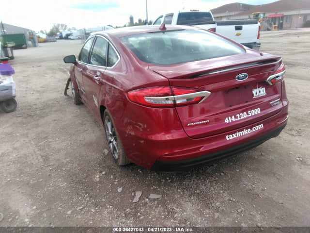 Ford Fusion Hybrid Titanium 2019 3FA6P0RU9KR227577 Image 3