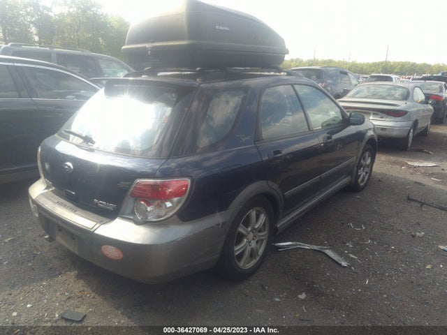 2006 SUBARU IMPREZA WAGON OUTBACK SPORT SP EDITION VIN: JF1GG68676G814836