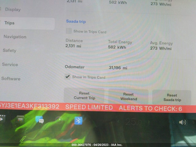 Tesla Model 3 Range 2019 5YJ3E1EA3KF313392 Image 9