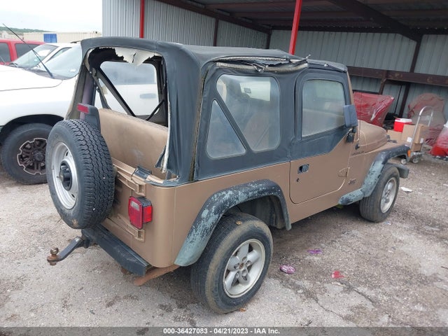 1999 JEEP WRANGLER SE VIN: 1J4FY29PXXP420939