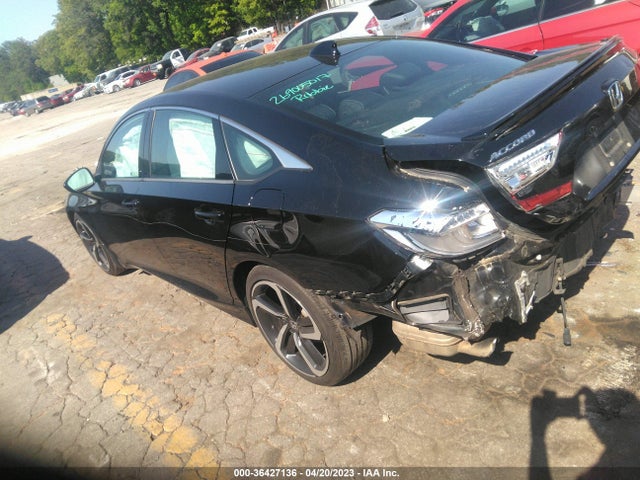 2018 HONDA ACCORD SEDAN SPORT 1.5T VIN: 1HGCV1F32JA114634