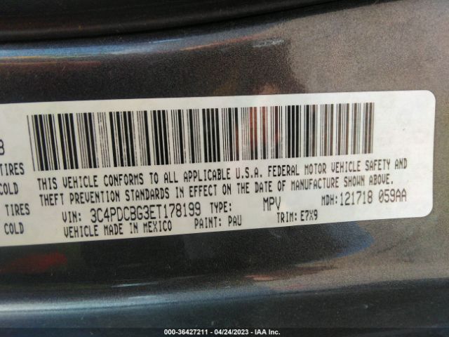 3C4PDCBG3ET178199 Dodge Journey Sxt
