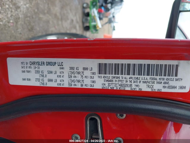 2011 RAM 2500 ST VIN: 3D7TT2CT4BG529185