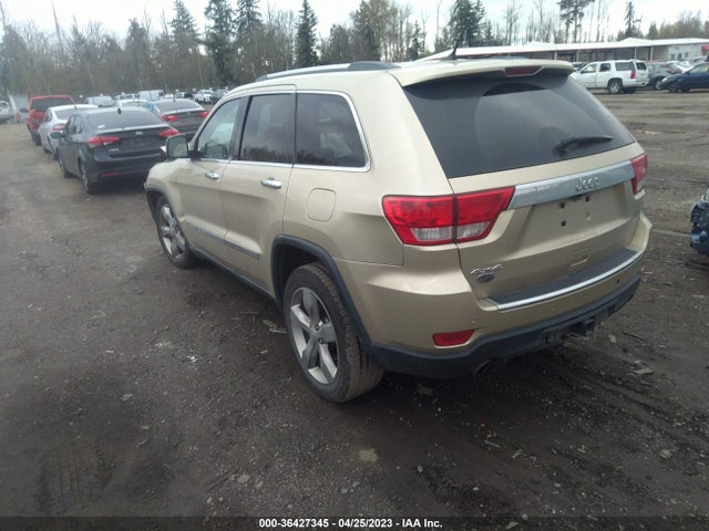 2011 JEEP GRAND CHEROKEE OVERLAND VIN: 1J4RR6GT8BC683786