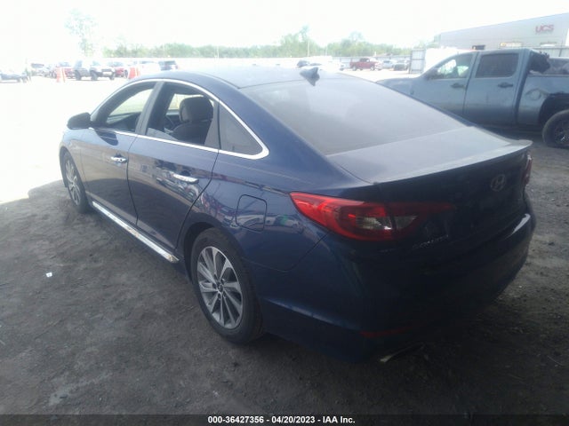 2016 HYUNDAI SONATA 2.4L SPORT VIN: 5NPE34AF8GH343014