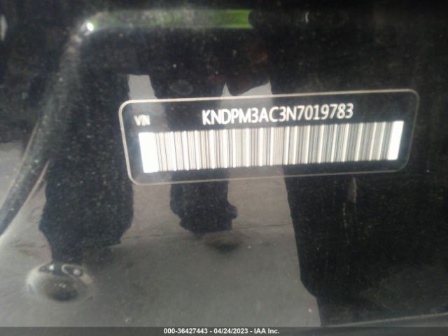 KNDPM3AC3N7019783 KIA Sportage Lx