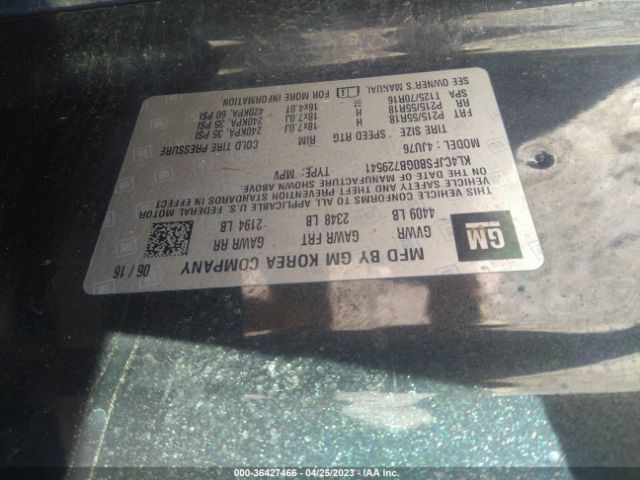 KL4CJFSB0GB729541 Buick Encore Convenience