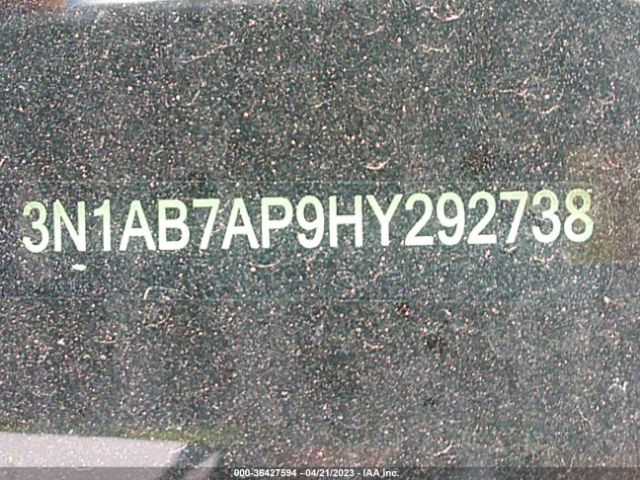 3N1AB7AP9HY292738 Nissan SENTRA SV
