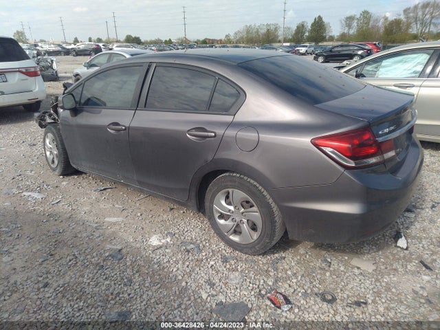 2013 HONDA CIVIC SDN LX VIN: 19XFB2F51DE057632