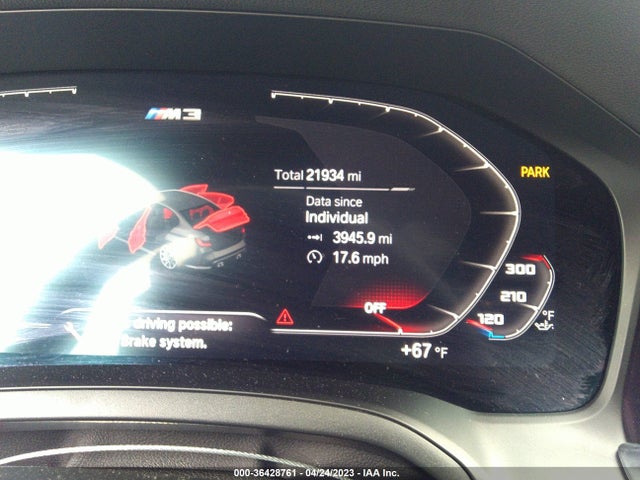 2022 BMW M3, VIN: WBS43AY09NFM10618