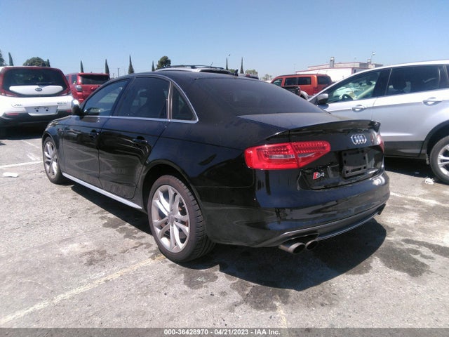 2013 AUDI S4 PREMIUM PLUS VIN: WAUBGAFL1DA167198